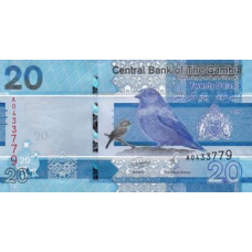 (000942) ** PNew (PN39) Gambia - 20 Dalasis (2019)